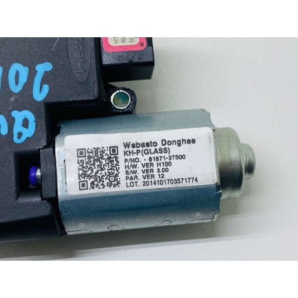 Motor Teto Solar Kia Quoris Ex 2016 Cód.  81671-3t500