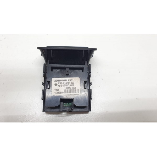 Botão Freio De Mão Mercedes Slc 300 2017 A2469050451