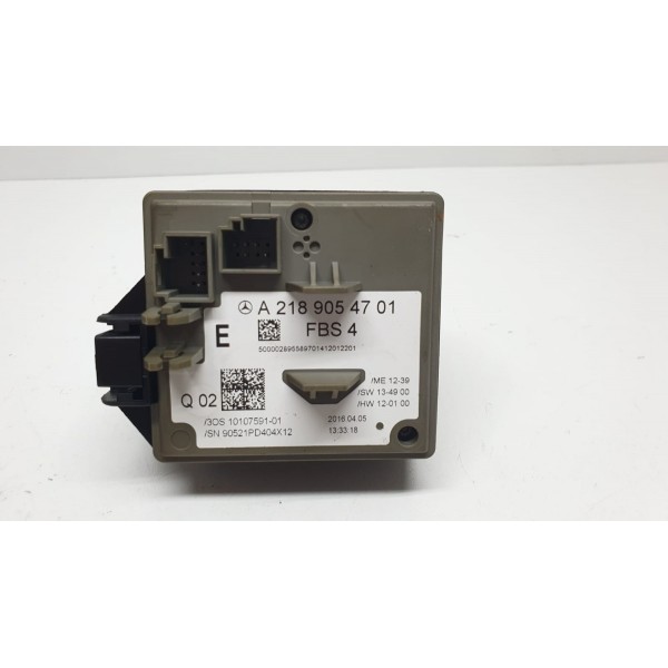 Módulo Ignição Sart/ Stop Mercedes Slc 300 2017 A2189054701