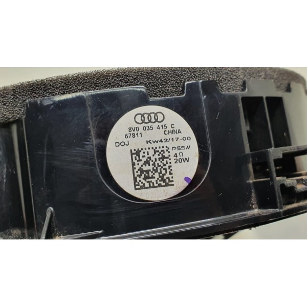 Auto Falante Dianteiro Audi A3 2015 Cód. 8v0035415