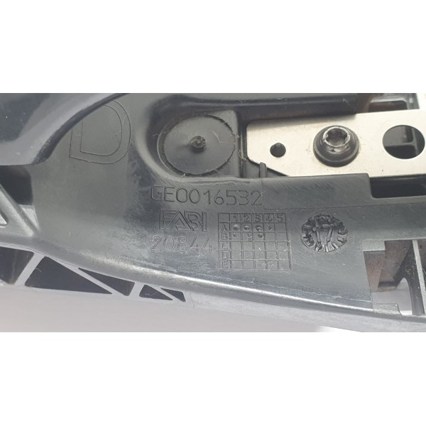 Maçaneta Externa Traseira Direita Peugeot 3008 1.6 Thp 2018