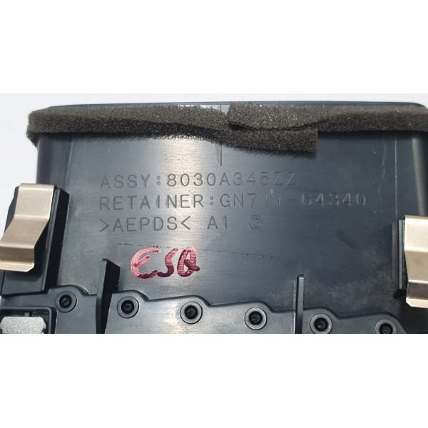 Difusor Ar Esquerdo Mitsubishi Eclipse Cross Hpe-s 4x2 2019