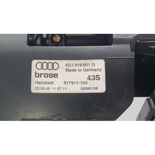Tela Central Multimídia Audi A7 3.0 Tfsi 2012 Cód. 4g1919601