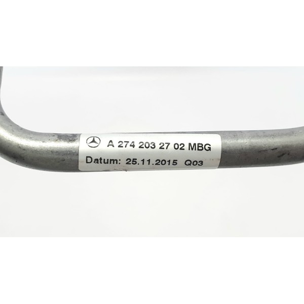 Mangueira Refrigeração Mercedes Benz C200 2016 A2742032702