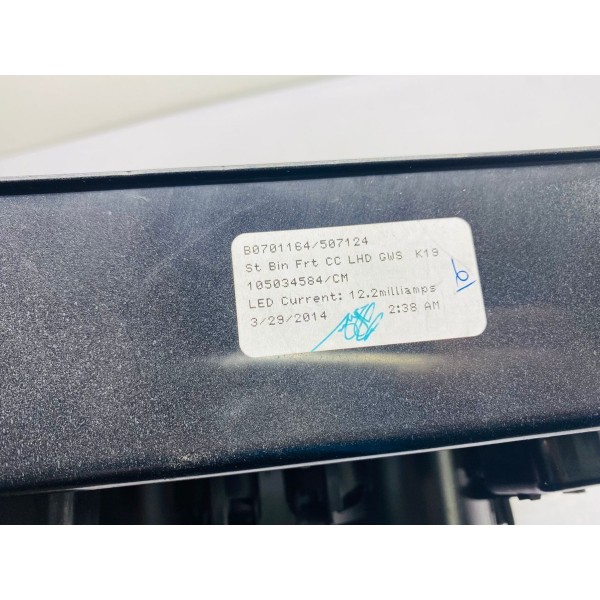 Suporte Porta Copo Central Bmw X3 2011-2014 Cód. 9184498 Preto