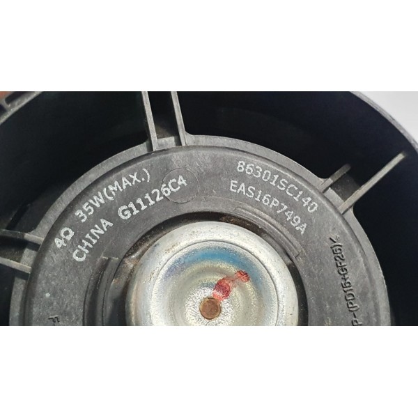 Alto Falante Subaru Forester Xt 2012 86301sc140 / Eas16p749a Preto