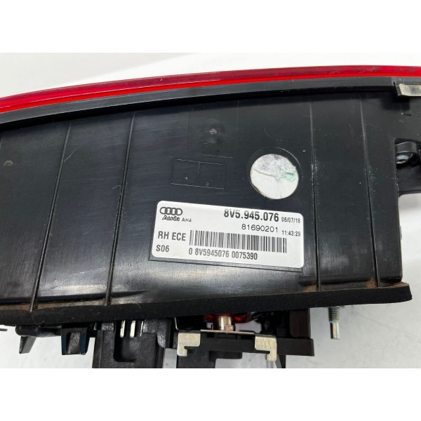 Lanterna Traseira Audi A3 Sedan 2017 2018 2019 Dir Capo 