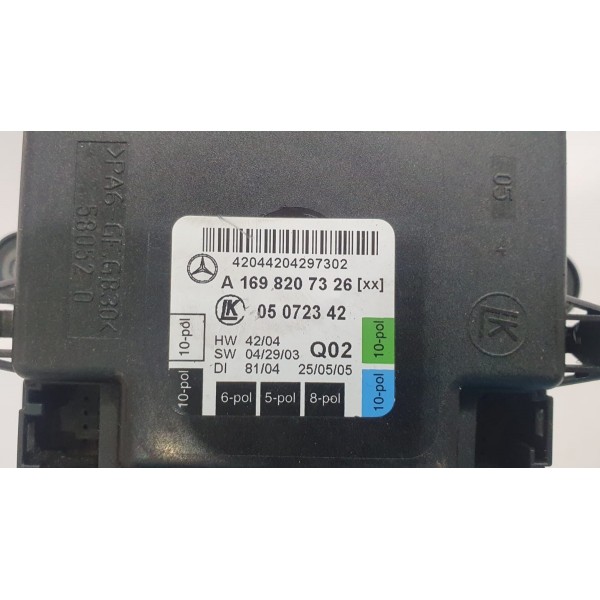 Módulo Controle Porta Dianteira Esq. Mercedes Benz A200 2006