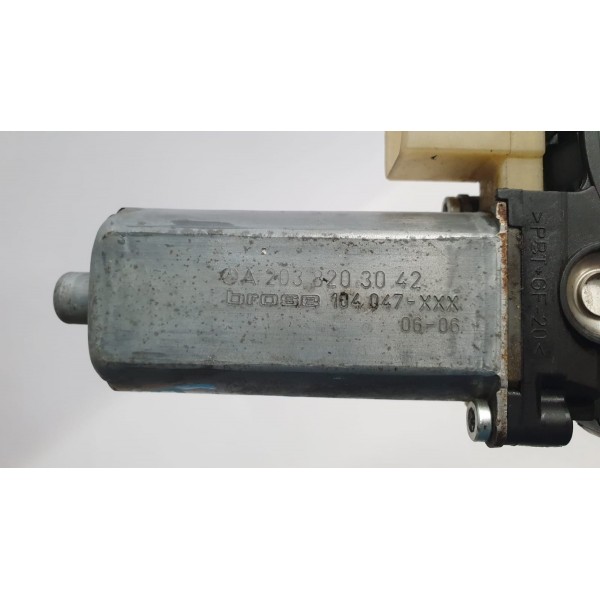 Motor Maquina Vidro Traseira Direita Mercedes Benz C200 2006