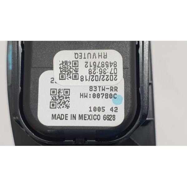 Botão Vidro Elétrico Tras Dir Gm Equinox Premier 1.5 2022