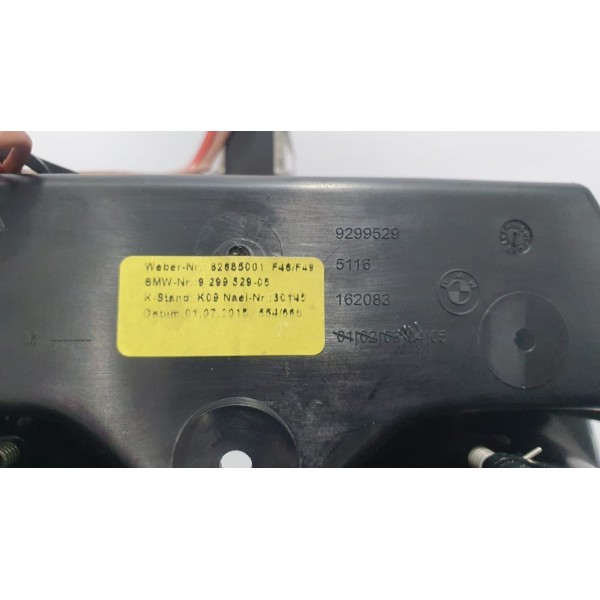 Porta Copos Console Central Bmw X1 Xdrive25i Sport 2016 Preto