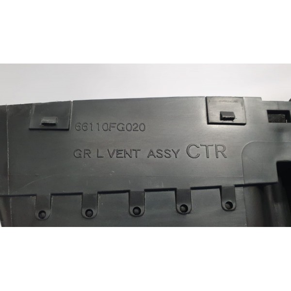 Difusor De Ar Central Subaru Forester 2.0 Lx 2011 66110fg020