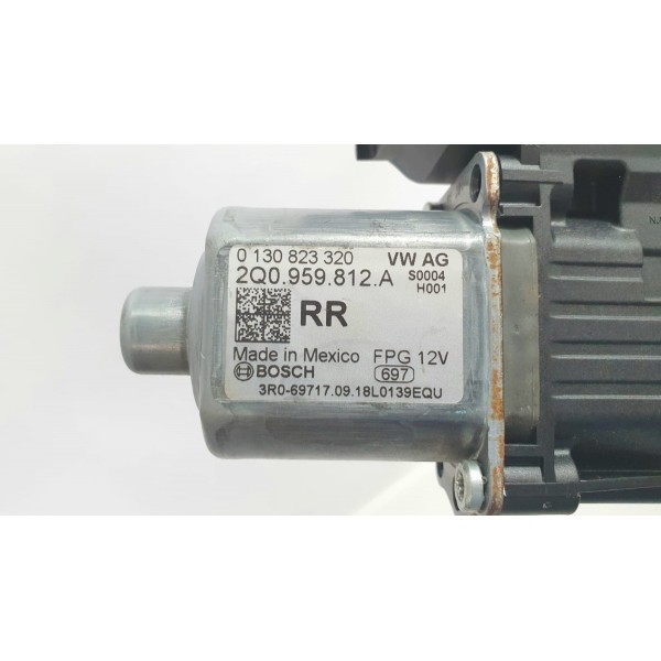 Motor Máquina Vidro Traseira Direita Vw Polo Highline 2020