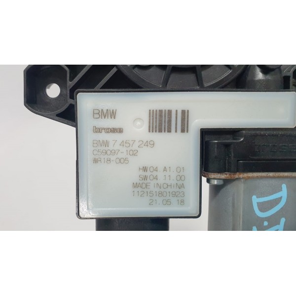 Motor Máquina Vidro Dian Direita Bmw X3 G01 Xdrive 20i 2019