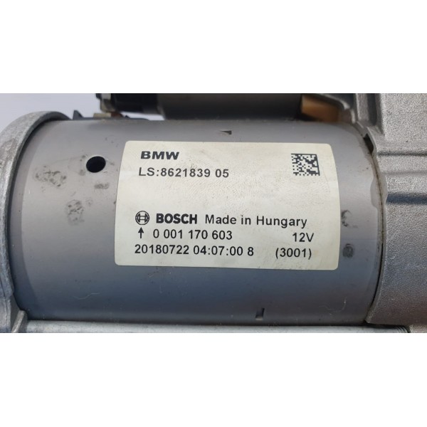 Motor De Arranque Partida Bmw X3 G01 Xdrive 20i 2019