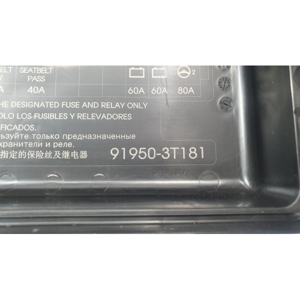 Tampa Caixa De Fusíveis Kia Quoris 3.8 2015