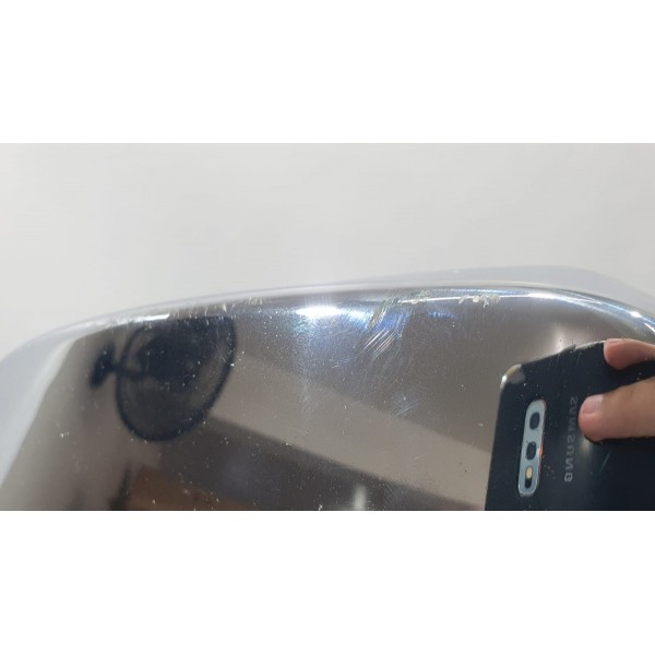 Moldura Esquerdo Parachoque Diant. Mitsubishi Outlander 2016