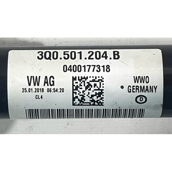 Semi Eixo Traseiro Direito Vw Tiguan Allspace 2.0 Tsi 2019