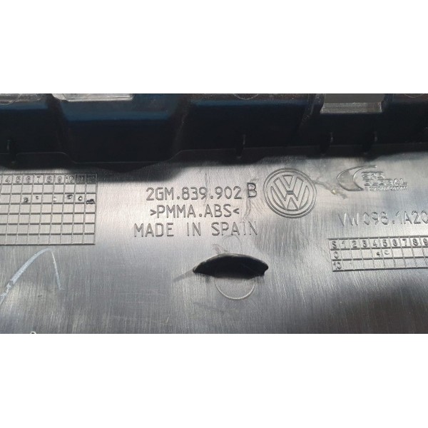 Aplique Coluna Porta Traseira Direita Vw T-cross 1.4 2021