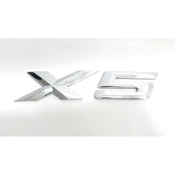 Emblema X5 Tampa Traseira Porta-mala Bmw X5 Xdrive50i 2015
