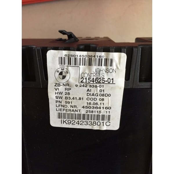 Painel Instrumento Bmw X1 2011 9242338-01