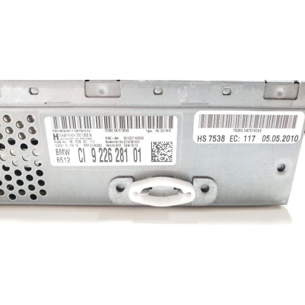 Módulo Rádio  Bmw 535 Gt 2011 9226281