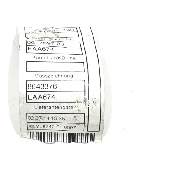 Chicote Motor Mini Cooper 2.0 B48 2016 8643376 // 861769706
