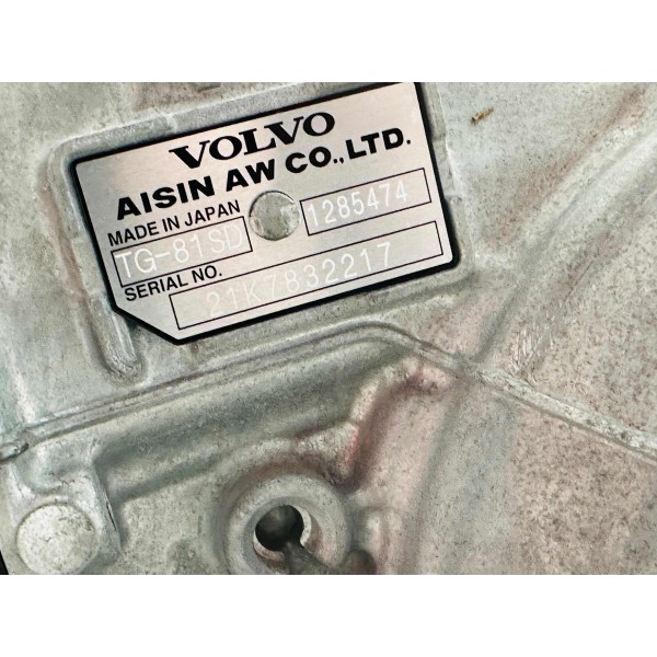 Transmissão Automática Volvo Xc90 T8 Hybrid 2022 Th-81sd