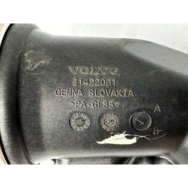 Duto Intercooler Volvo Xc90 2.0 T8 Hybrid 2022 Cód. 31370288