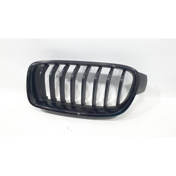 Grade Dianteira Bmw 320 328 335 F30 Envelopada Preto