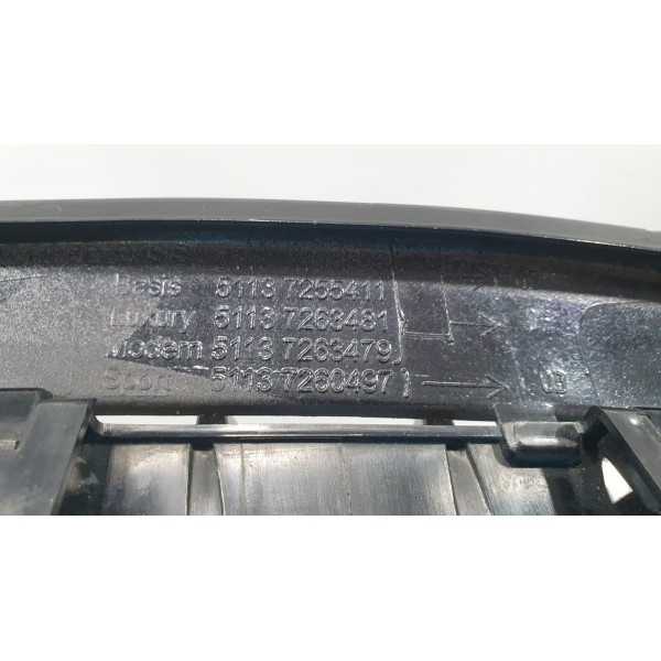 Grade Dianteira Bmw 320 328 335 F30 Envelopada Preto
