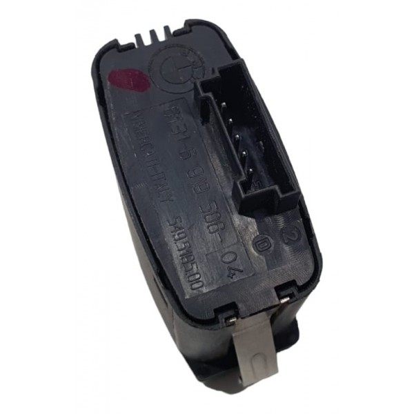 Botão Pisca Alerta Trava Bmw 550i E60 69195 - Preto