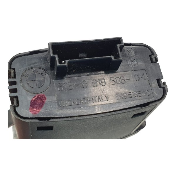 Botão Pisca Alerta Trava Bmw 550i E60 69195 - Preto