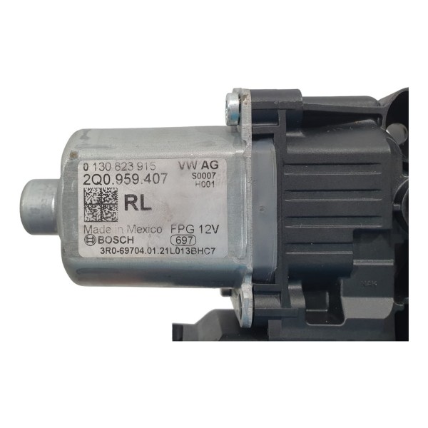 Motor Máquina De Vidro Traseiro Esquerdo Vw Nivus 2021