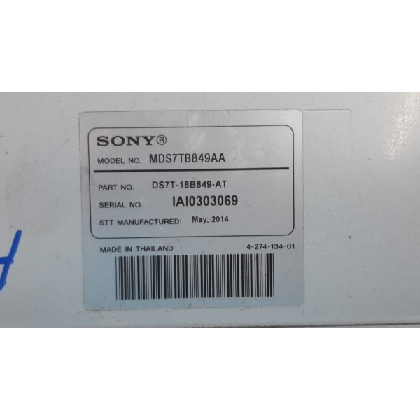 Módulo Som Amplificador Sony Ford Fusion Titanium 2015