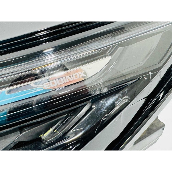 Farol Esquerdo Quebrado Chevrolet Equinox 2023 84949300