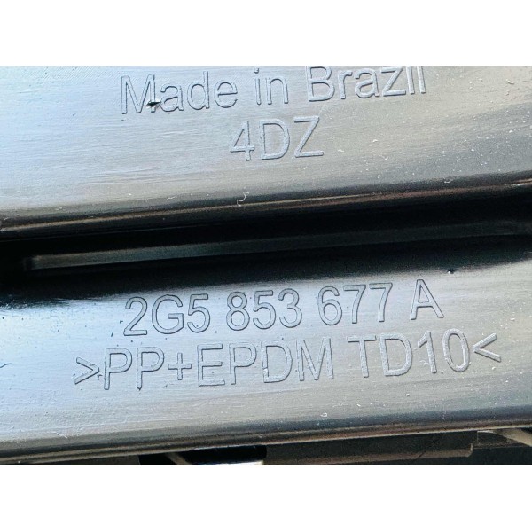 Grade Dianteira Inferior Vw Nivus Highline 2022 2g5853677a Fosco