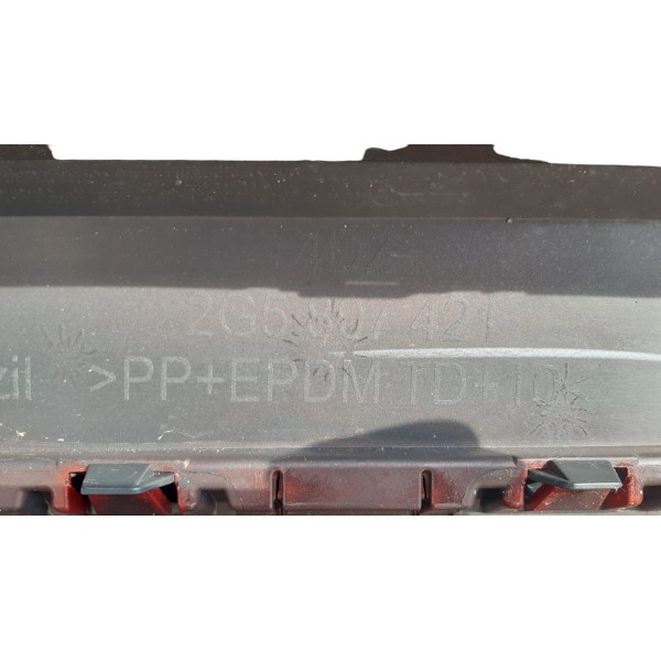 Parachoque Traseiro Vw Nivus Highline 2022