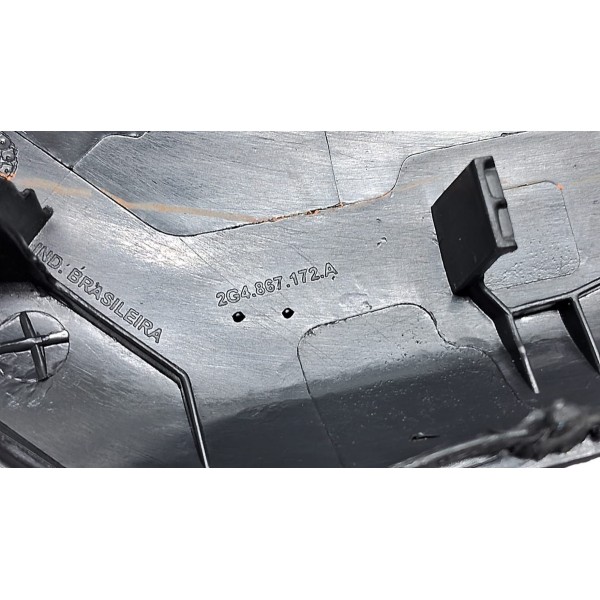 Moldura Puxador Interno Traseira Dir Vw Nivus Highline 2022