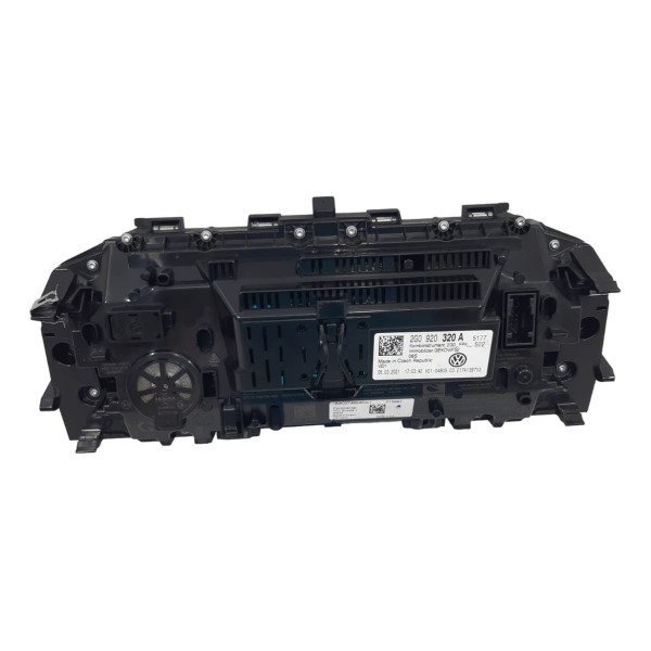 Painel Tft Instrumentos Com Detalhes Vw Nivus Highline 2022 Preto