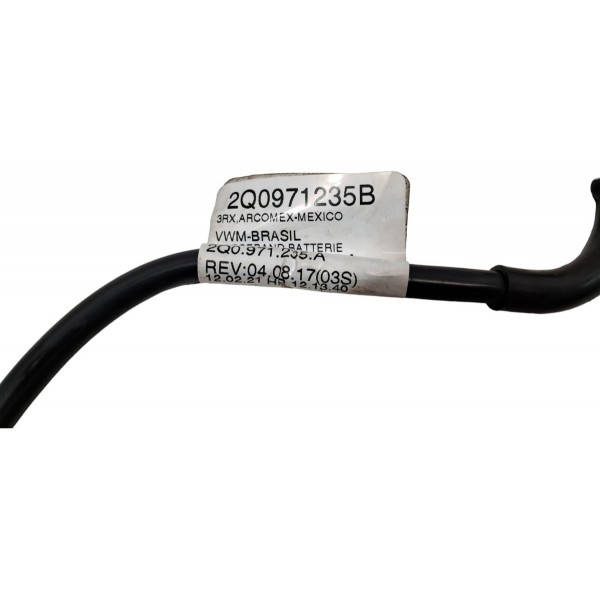 Cabo Chicote Bateria Vw Nivus Highline 2022