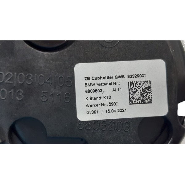 Porta Copos Console Bmw 320i Gp Sport 2022