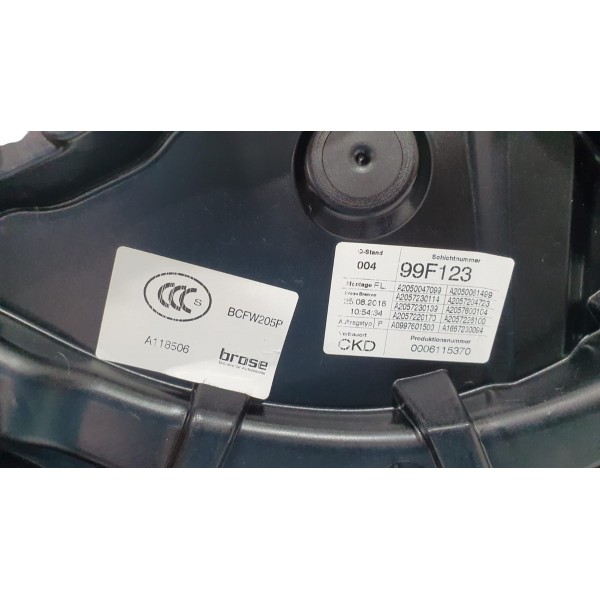 Máquina De Vidro Dianteira Esquerda Mercedes C180 2019