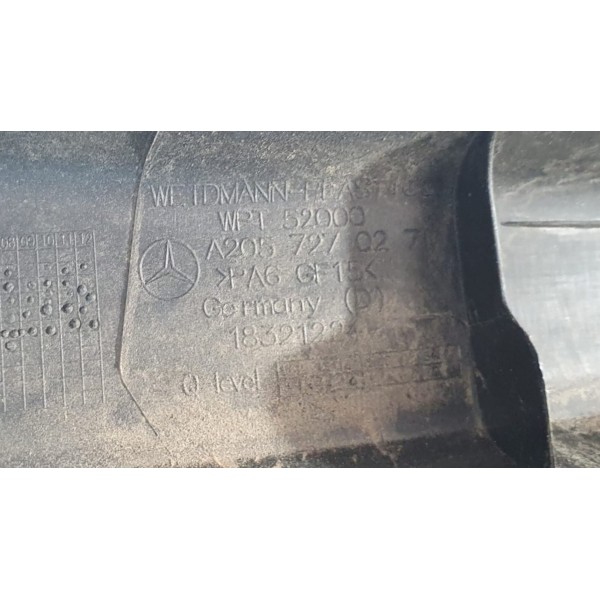Moldura Interna Porta Dianteira Direita Mercedes C180 2019 Direito Preto