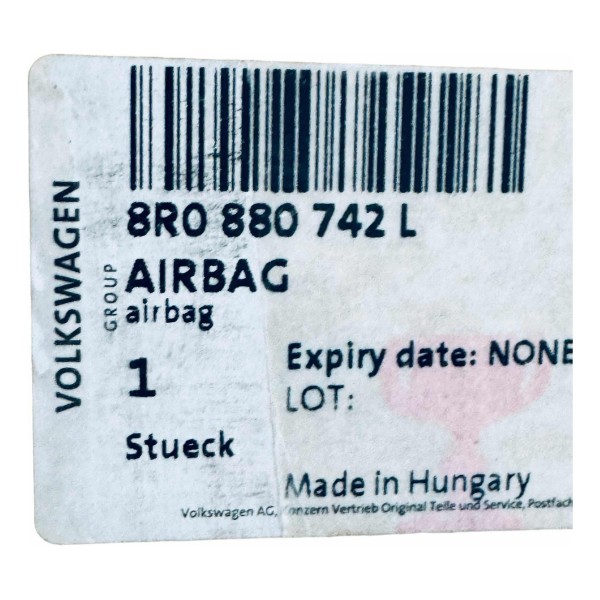 Air Bag Teto Direito Audi Q5 2013-2017 8r0880742l