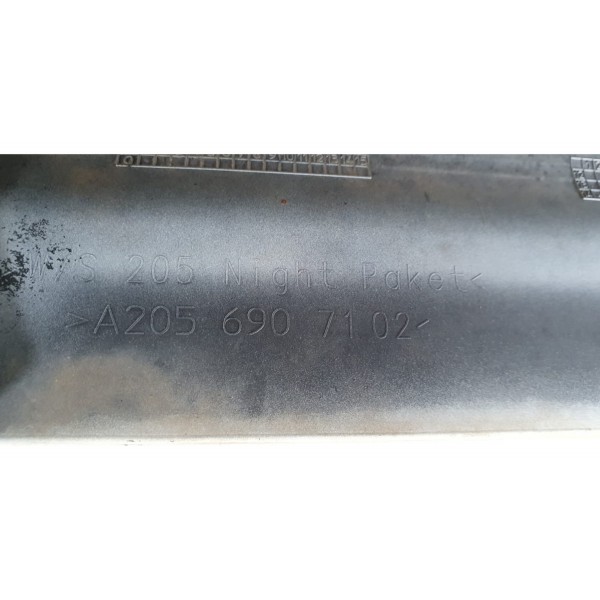 Spoiler Saia Lado Esquerdo Mercedes C180 2019 Branco