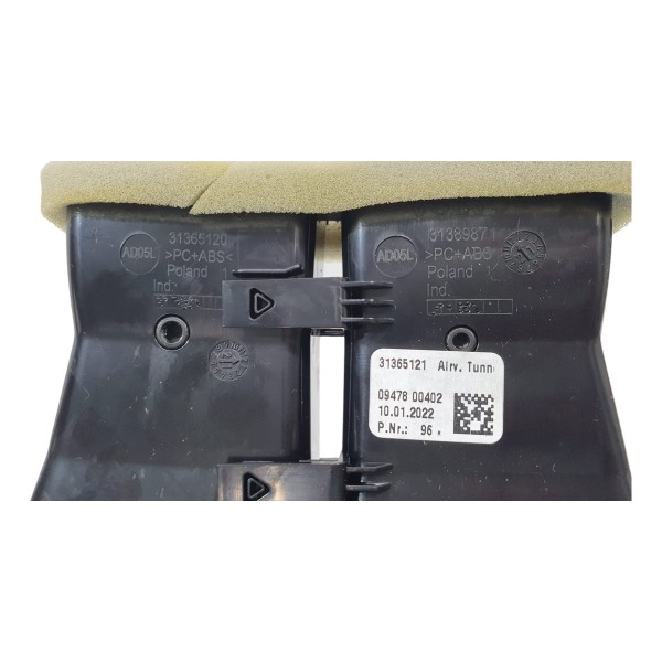 Difusor De Ar Traseiro Volvo Xc90 T8 Inscription 2022