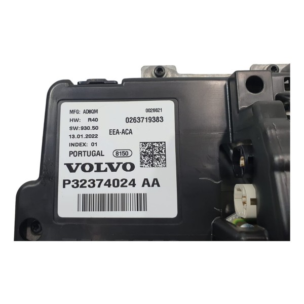 Painel Instrumentos Digital Volvo Xc90 T8 Inscription 2022 Preto