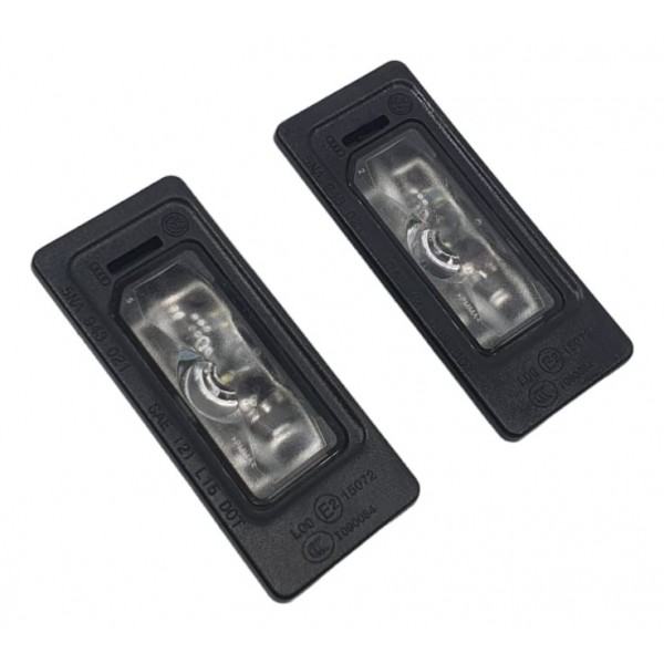 Par Luz De Placa Vw T-cross 1.0 Tsi 2020