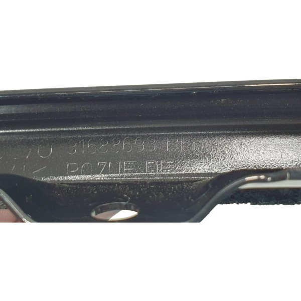 Friso Porta Dianteira Direita Volvo Xc90 T8 Inscription 2022 Preto